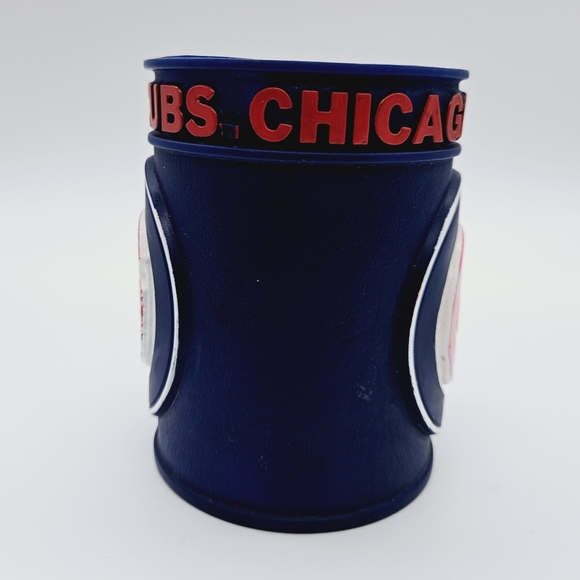 VINTAGE | 2004 MLB baseball Chicago Cubs rare foam can koozie cooler - Picture 2 of 8
